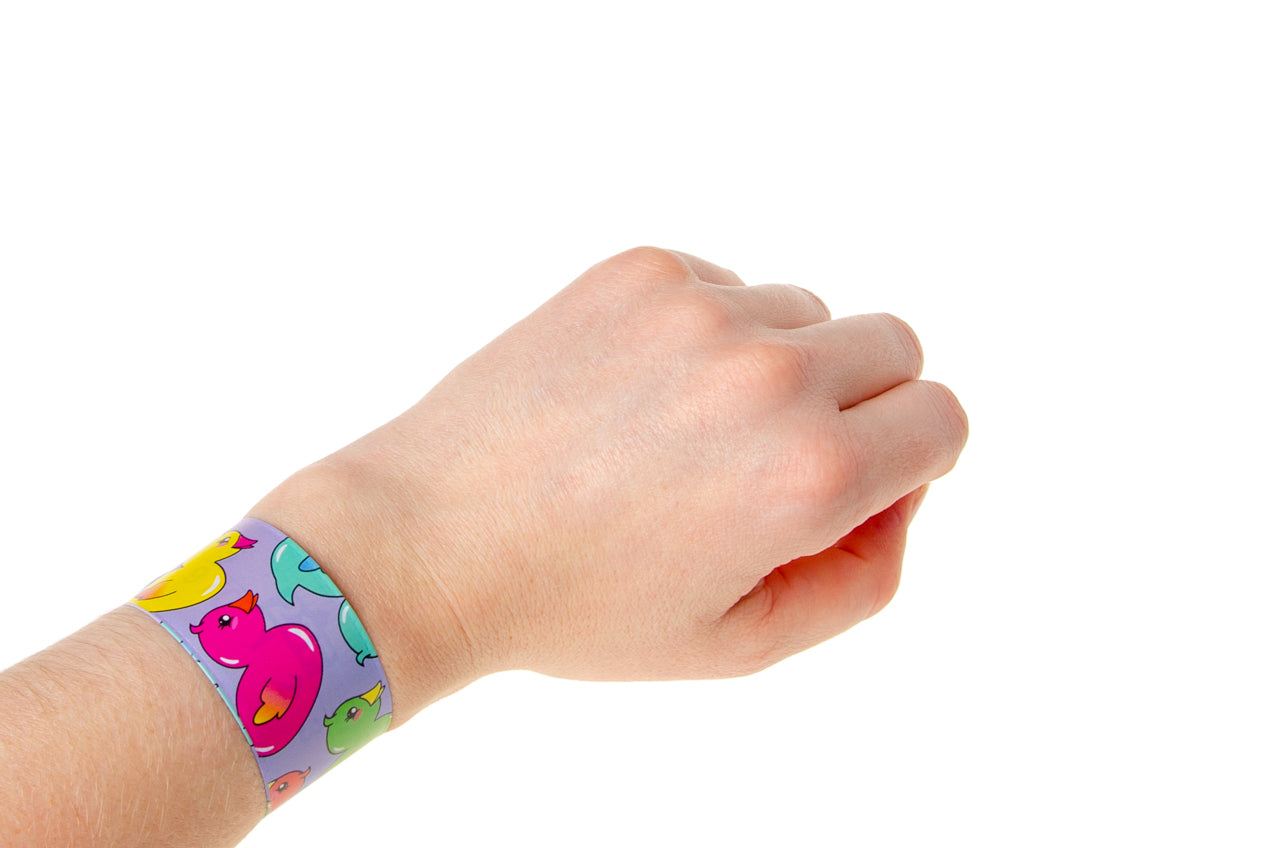 Pack of 6 Duck Snap Bracelets