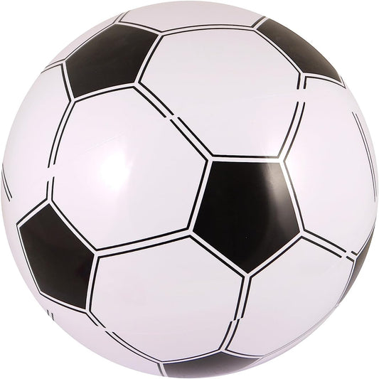 Pack of 6 Inflatable Footballs 15.5 inches 40cm dia
