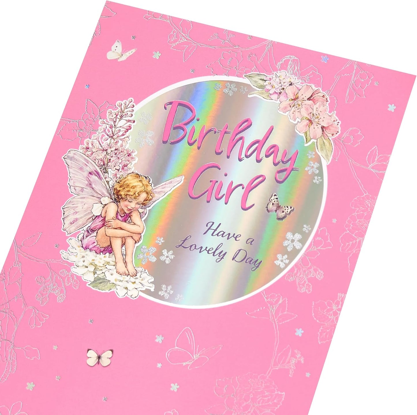 Flower Fairies Design Birthday Card