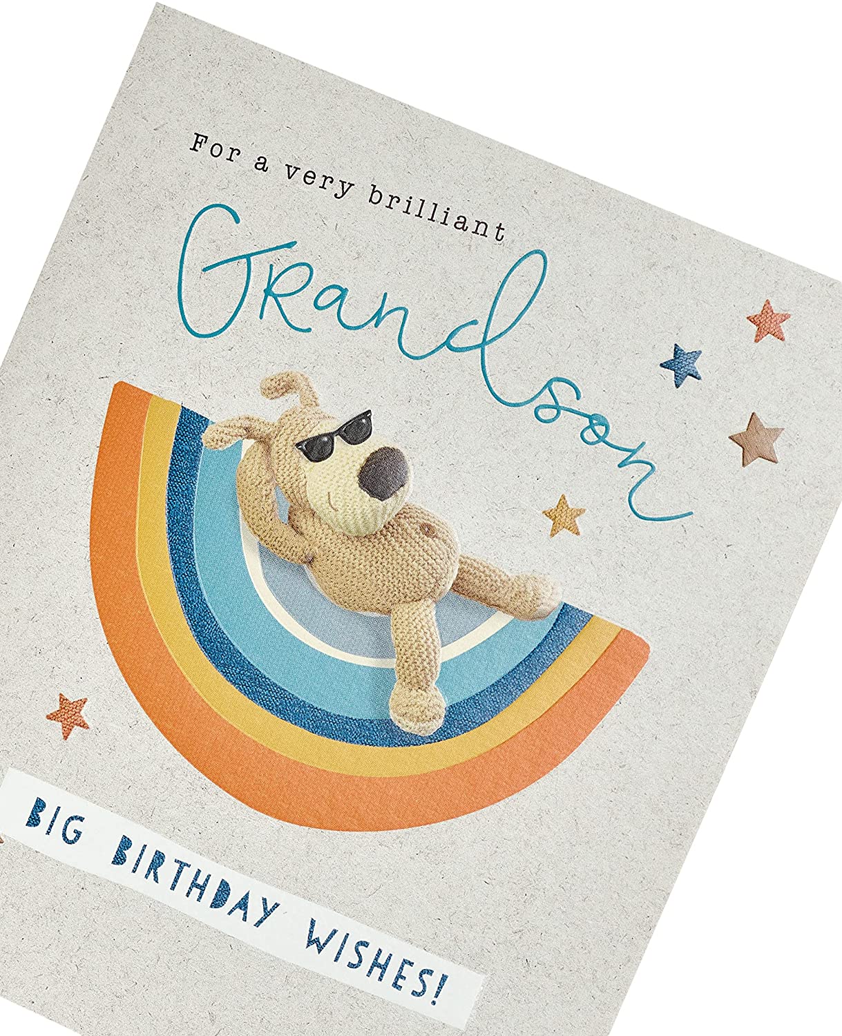 Very Brilliant Grandson Boofle Birthday Card 