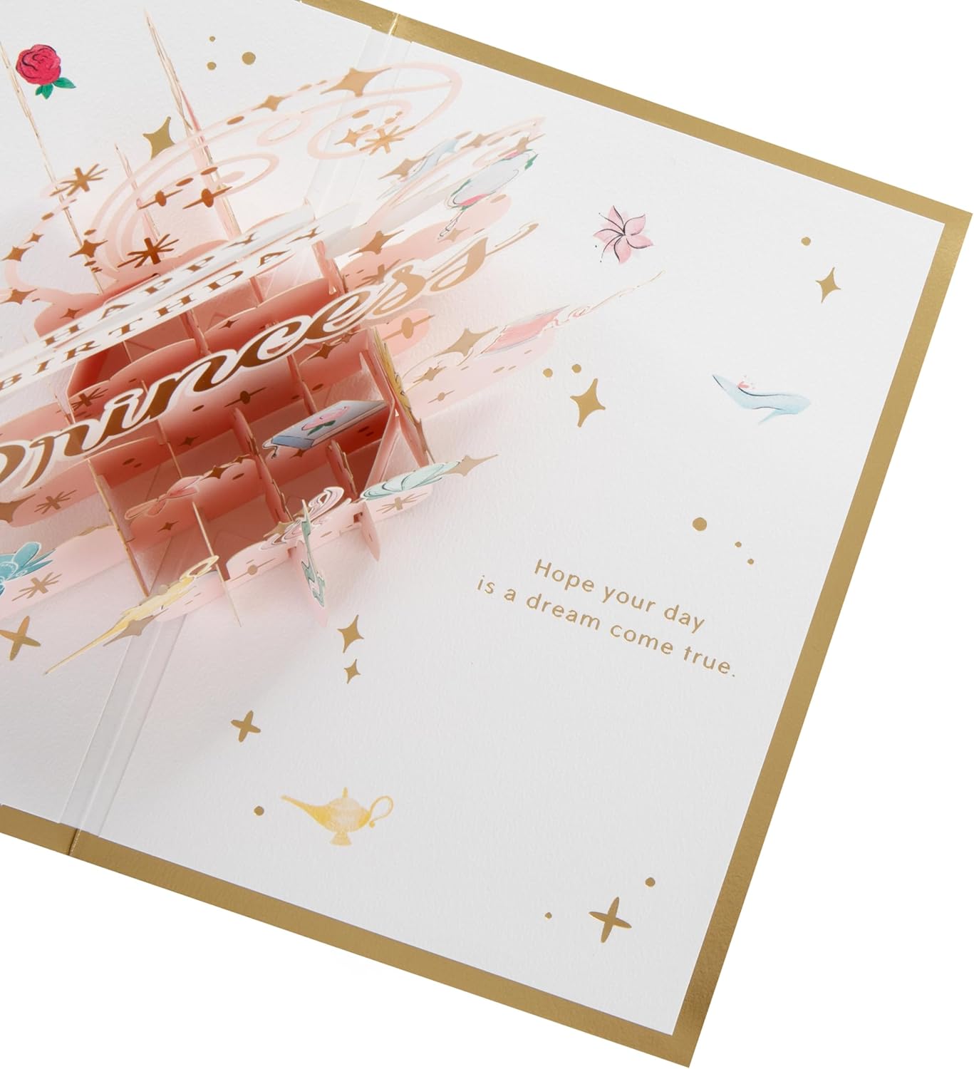 Disney Princess Design 3D & Pop Up Birthday Card