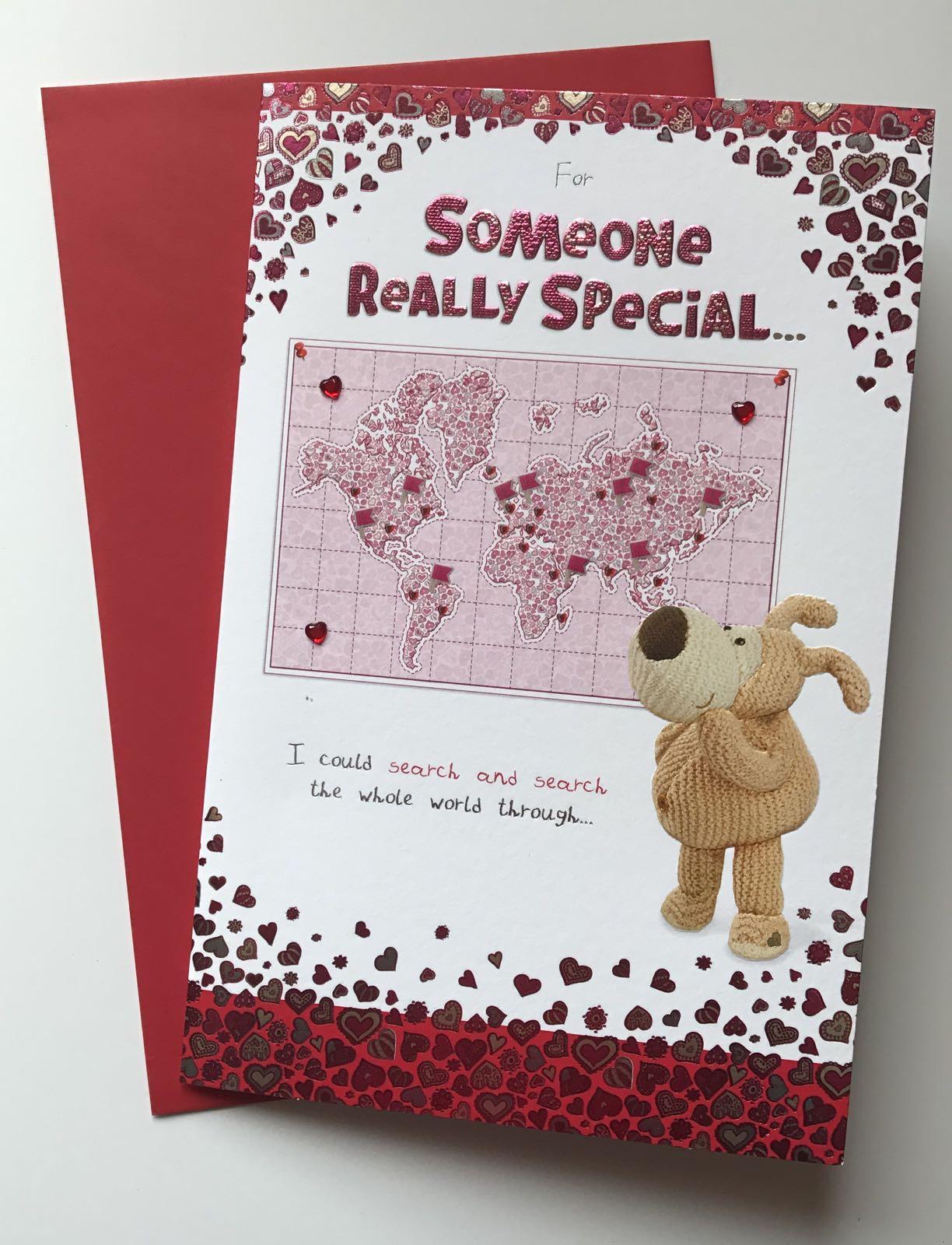 Someone Special Boofle 'Search Whole World' Valentine's Day Card