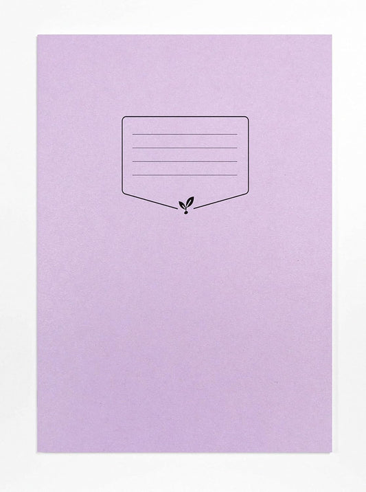 Pack of 25 A4 32 Pages SEN Handwriting Exercise Books - Blue Tinted Paper, Standard Ruling