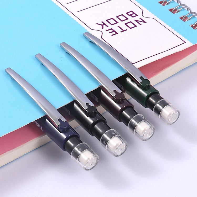 Pack of 8 0.7mm Pen Style Mechanical Pencils With Eraser