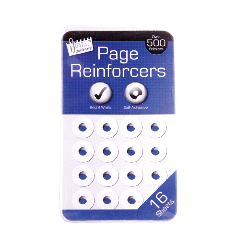 Just Stationery Hole Reinforcers Label