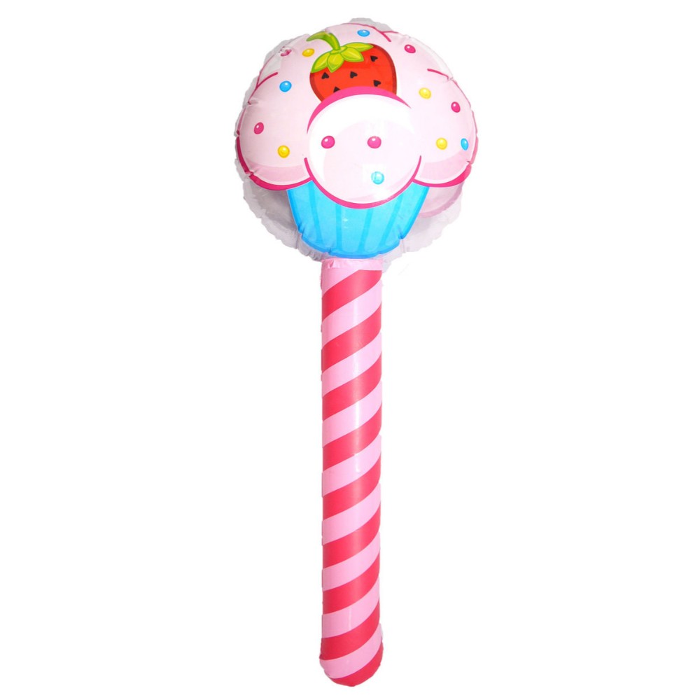 Inflatable Cupcake Stick (76cm)