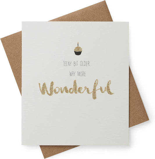 Kindred Cake Design Wonderful Person Birthday Card for Her