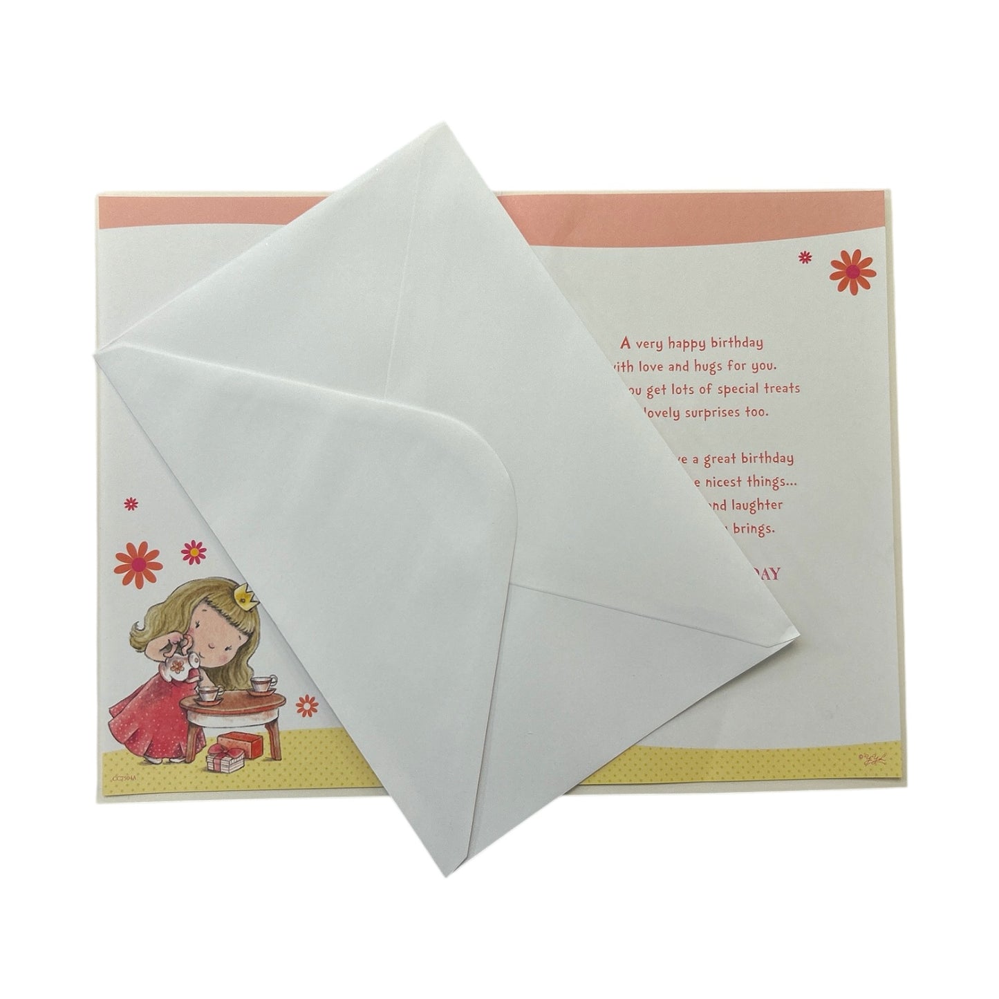 Sister Age 2 Juvenile Candy Club Birthday Card