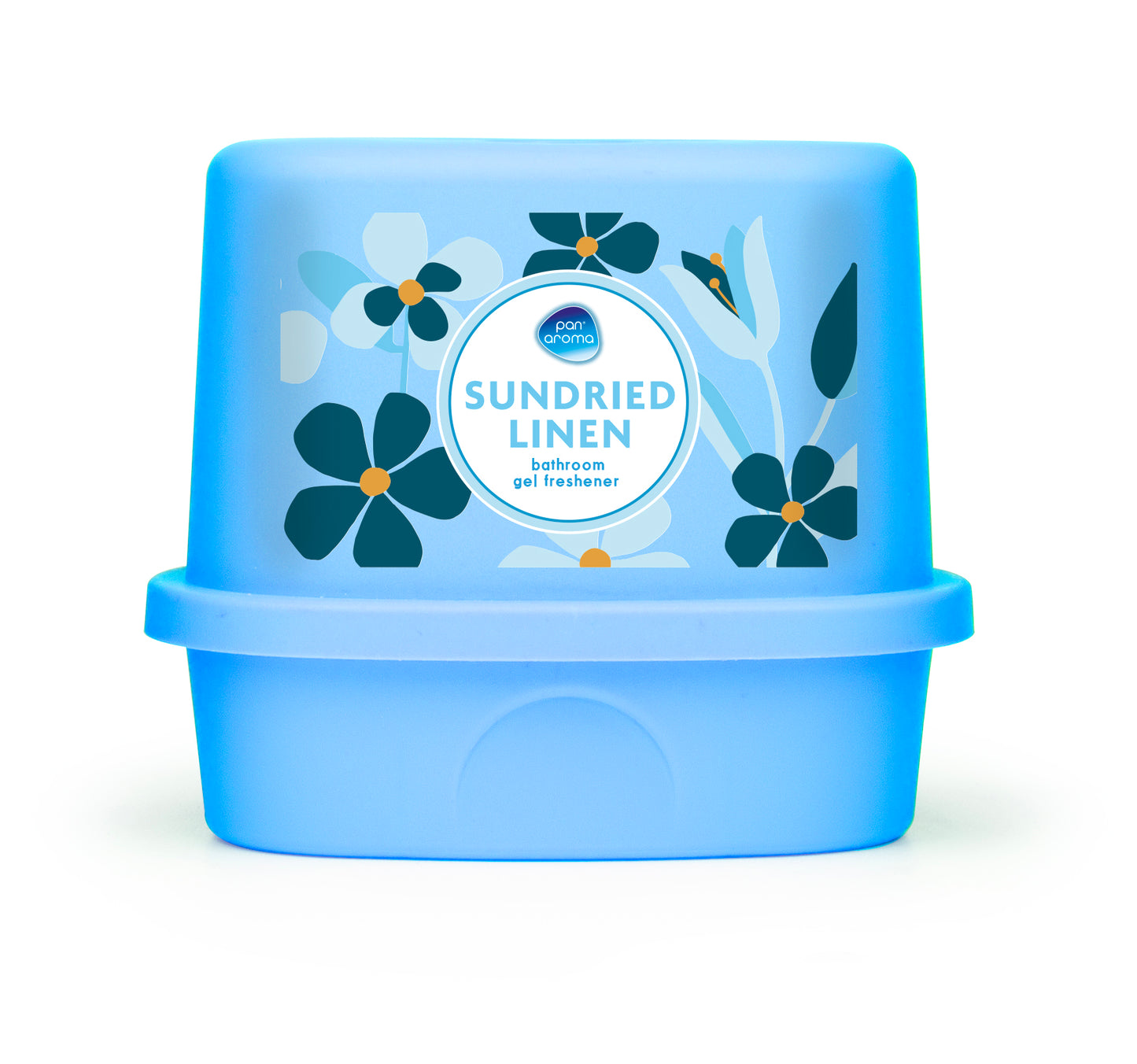 Pack of 3 Pan Aroma Sun-Dried Linen Bathroom Gel Air Fresheners 150g