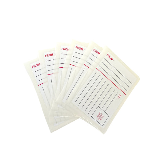 Pack of 84 Return Address 80x110mm Printed Labels