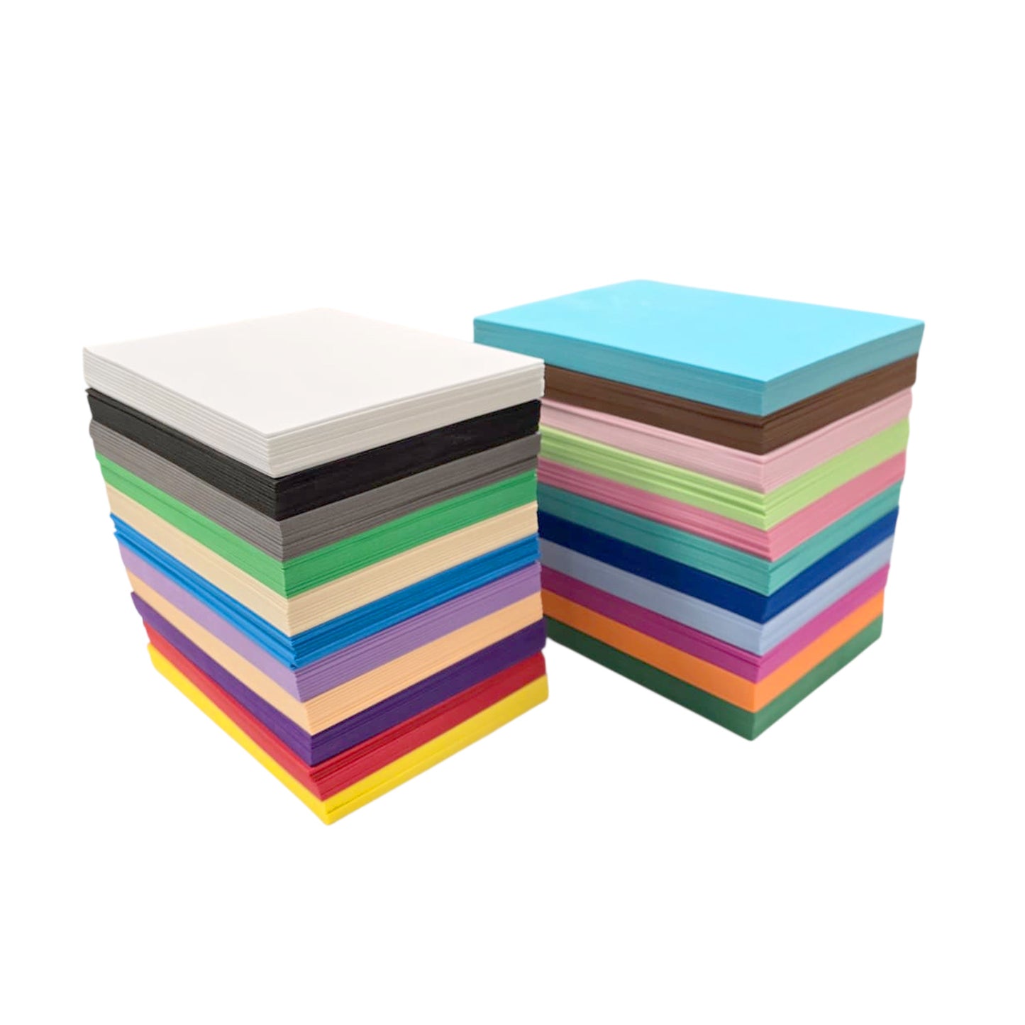 Bulk Pack of 220 A5 Assorted Coloured EVA Foam Sheets