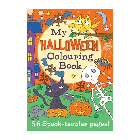 A4 56 Pages My Halloween Colouring Book