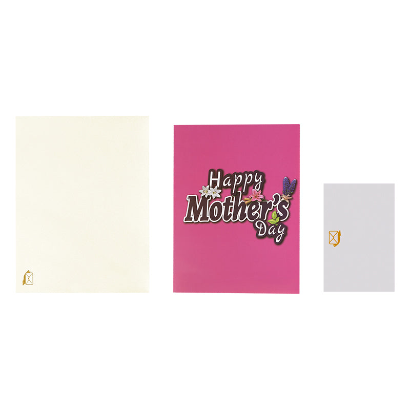 Love in Full Bloom Floral Butterfly 3D Pop Up Mother's Day Card
