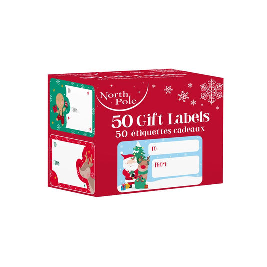 Pack of 50 Cute Christmas Stickers