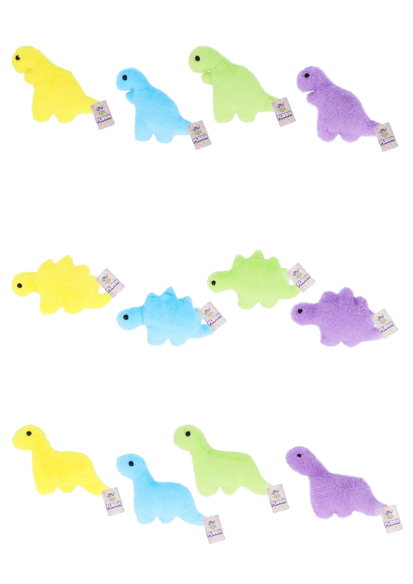 Flat Dinosaur Plushies 25cm