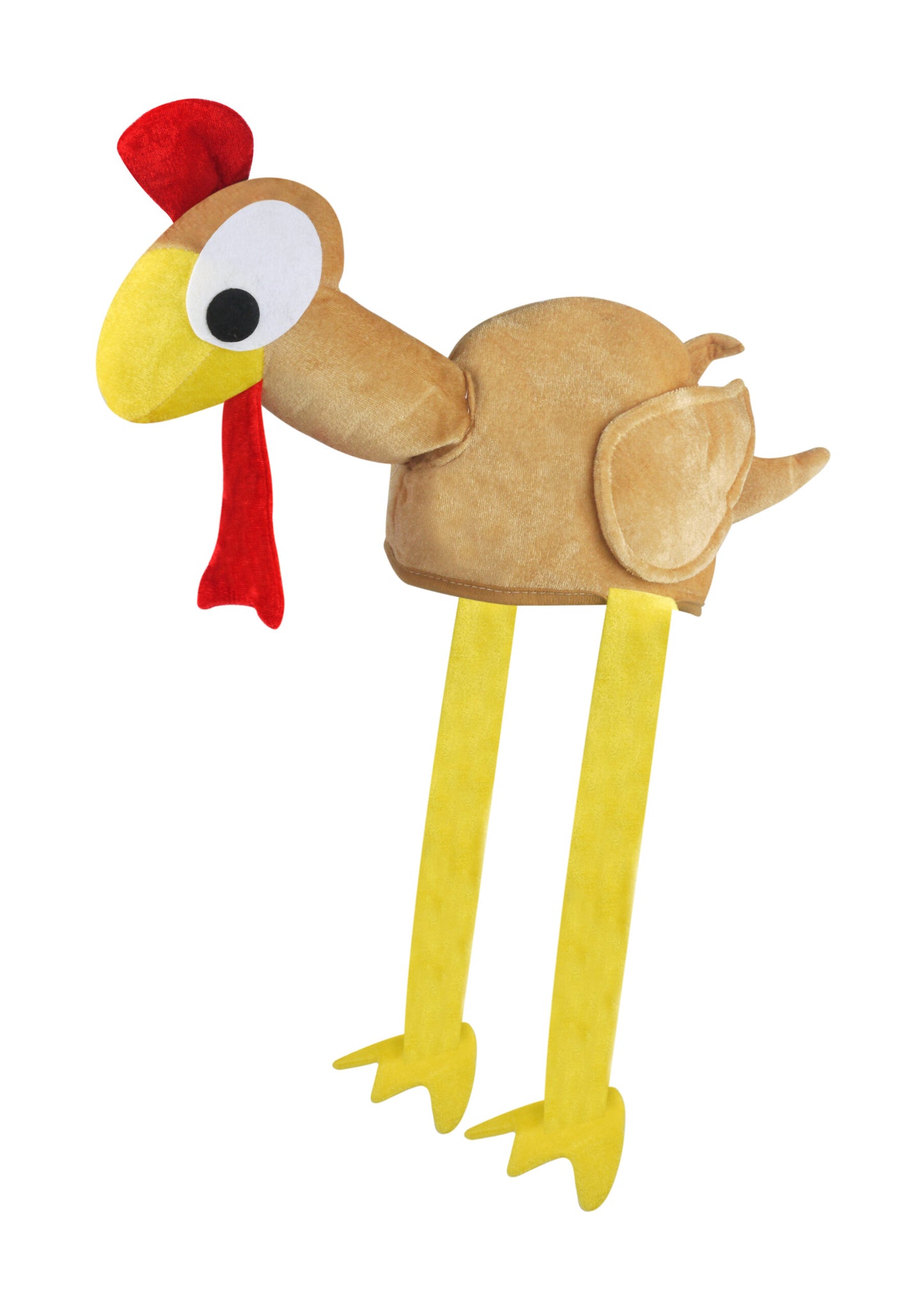 Adult Turkey With Head & Legs Hat