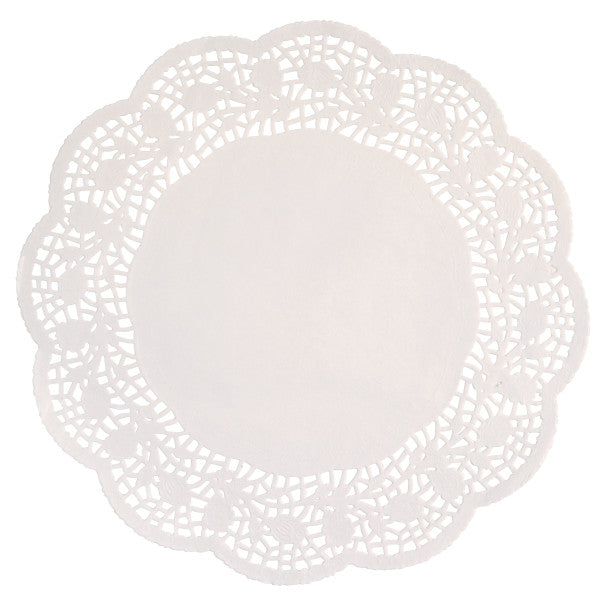 Pack of 16 White 10.5" Doilies
