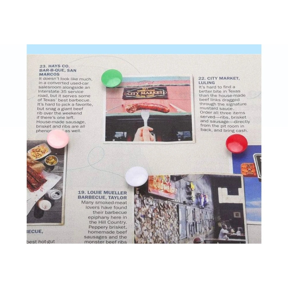 Pack of 500 Vinyl Coated Thumbtacks 11mm