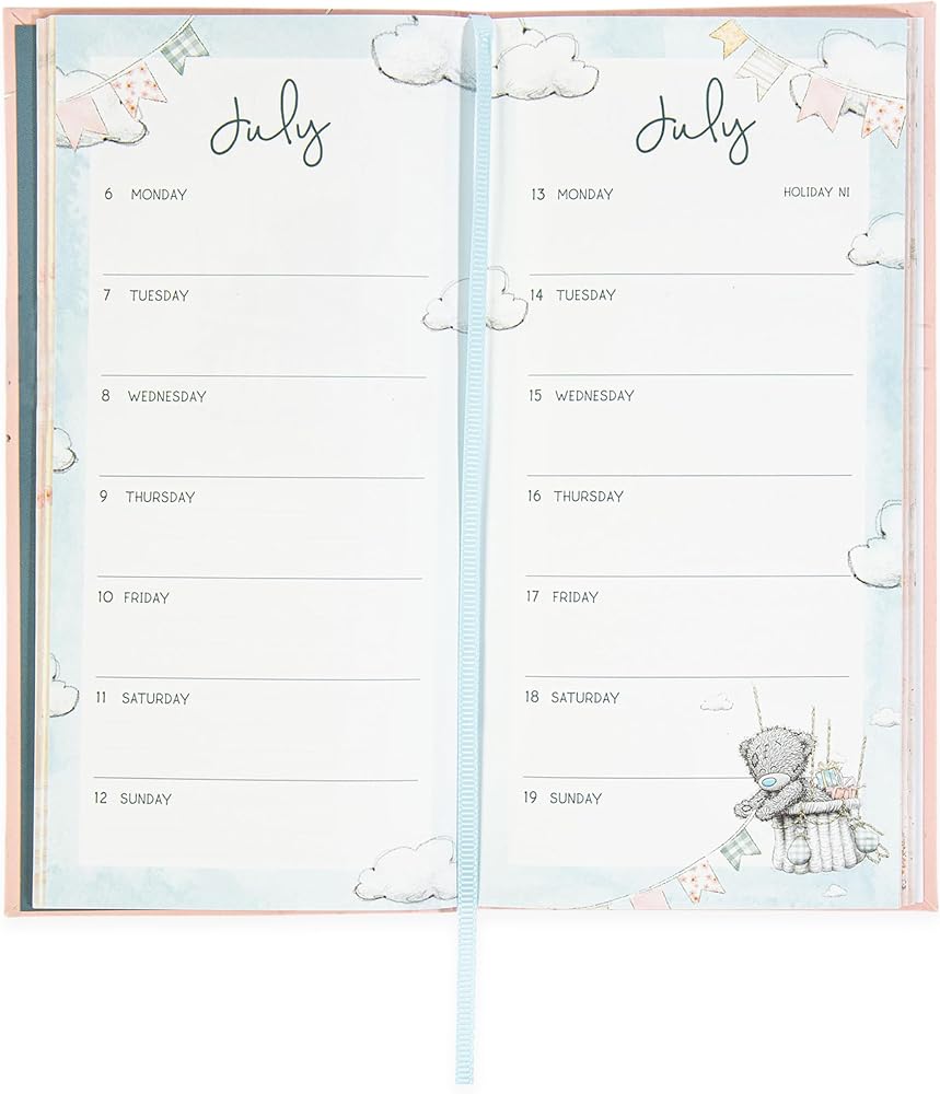 Me to You Tatty Teddy 2026 Slim Diary