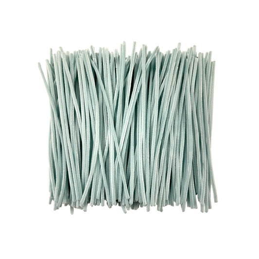 Pack of 500 Pastel Blue Coloured Pipe Cleaners 30cm x 6mm Craft Chenille Stems