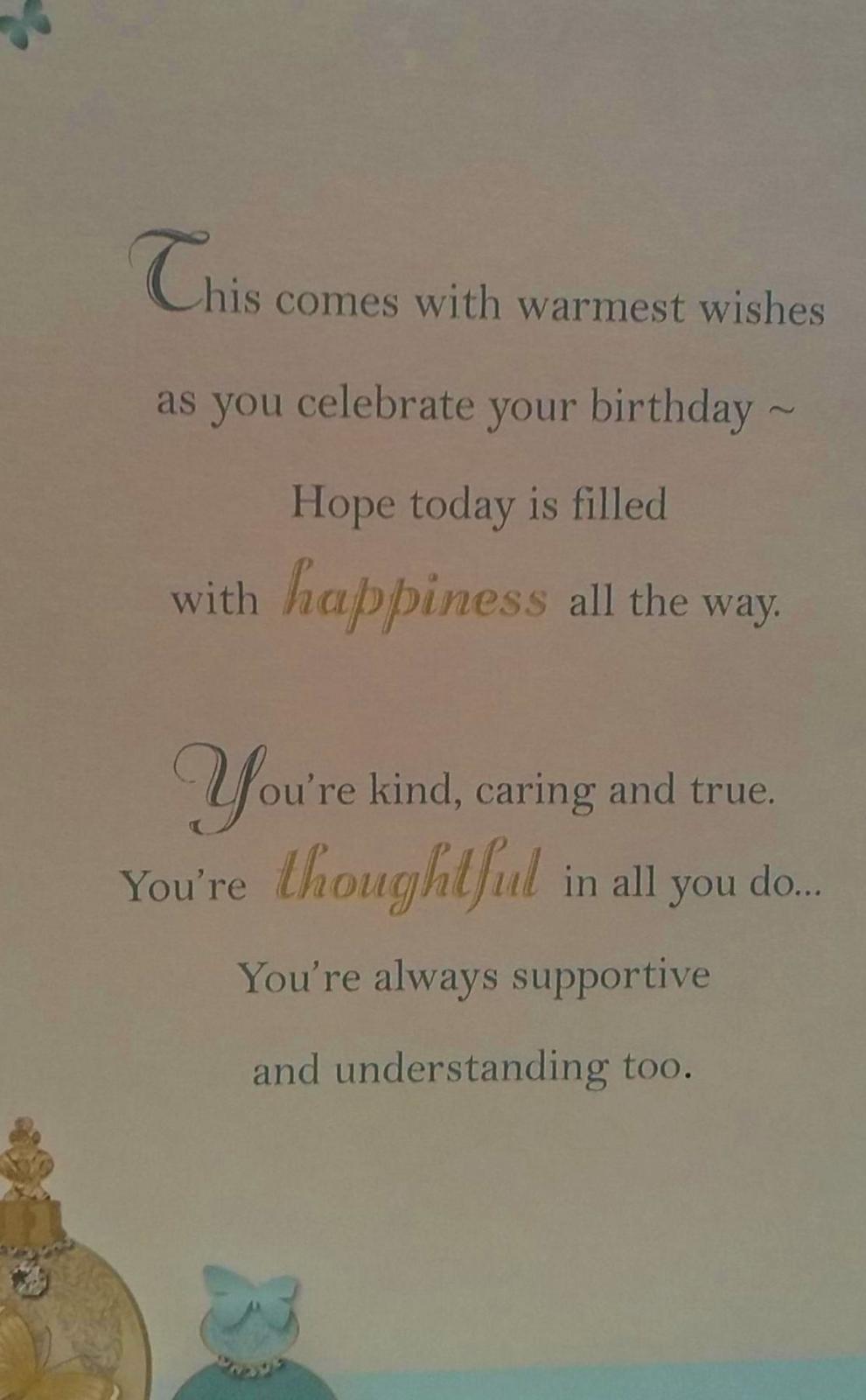 For You Mum Beautiful Perfume Bottle Design Birthday Card