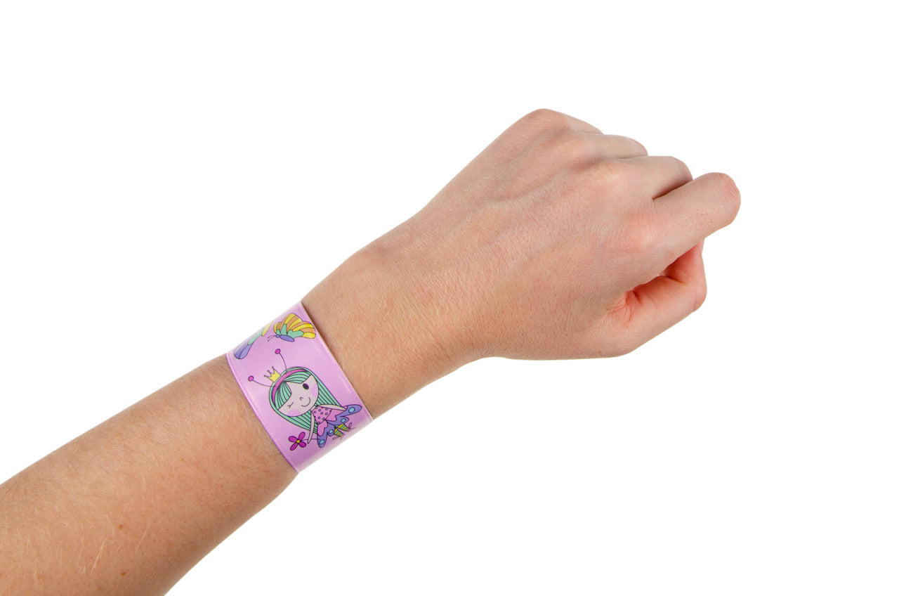 Pack of 6 Princess Snap Bracelets