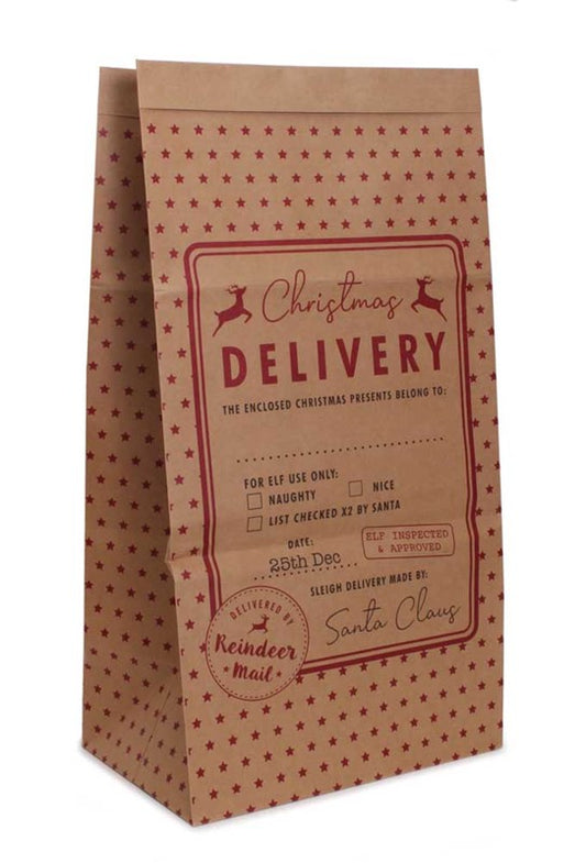 Kraft Paper Christmas Delivery Super Jumbo Sack