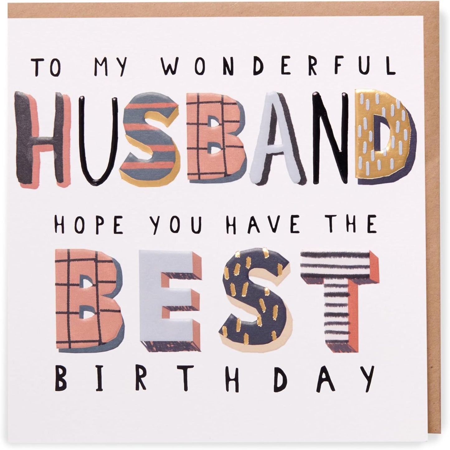 Kindred Husband Birthday Card