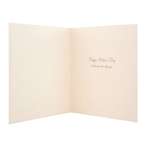 'One And Only' Modern Open Mother's Day Card