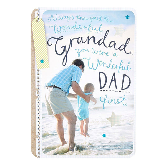 Hallmark Dad and Grandad Birthday Card "Love and Thanks" Medium