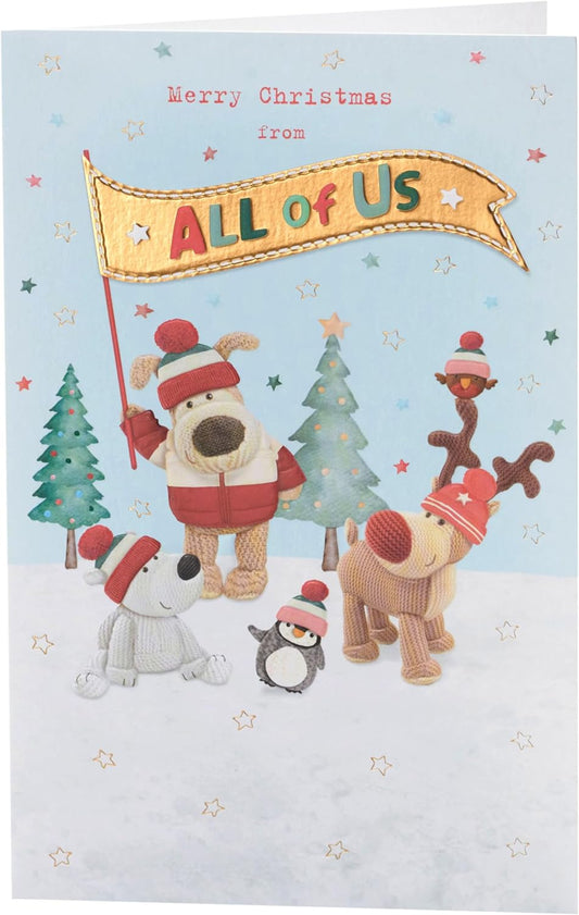 From All Of Us Christmas Card Boofle Merry Christmas