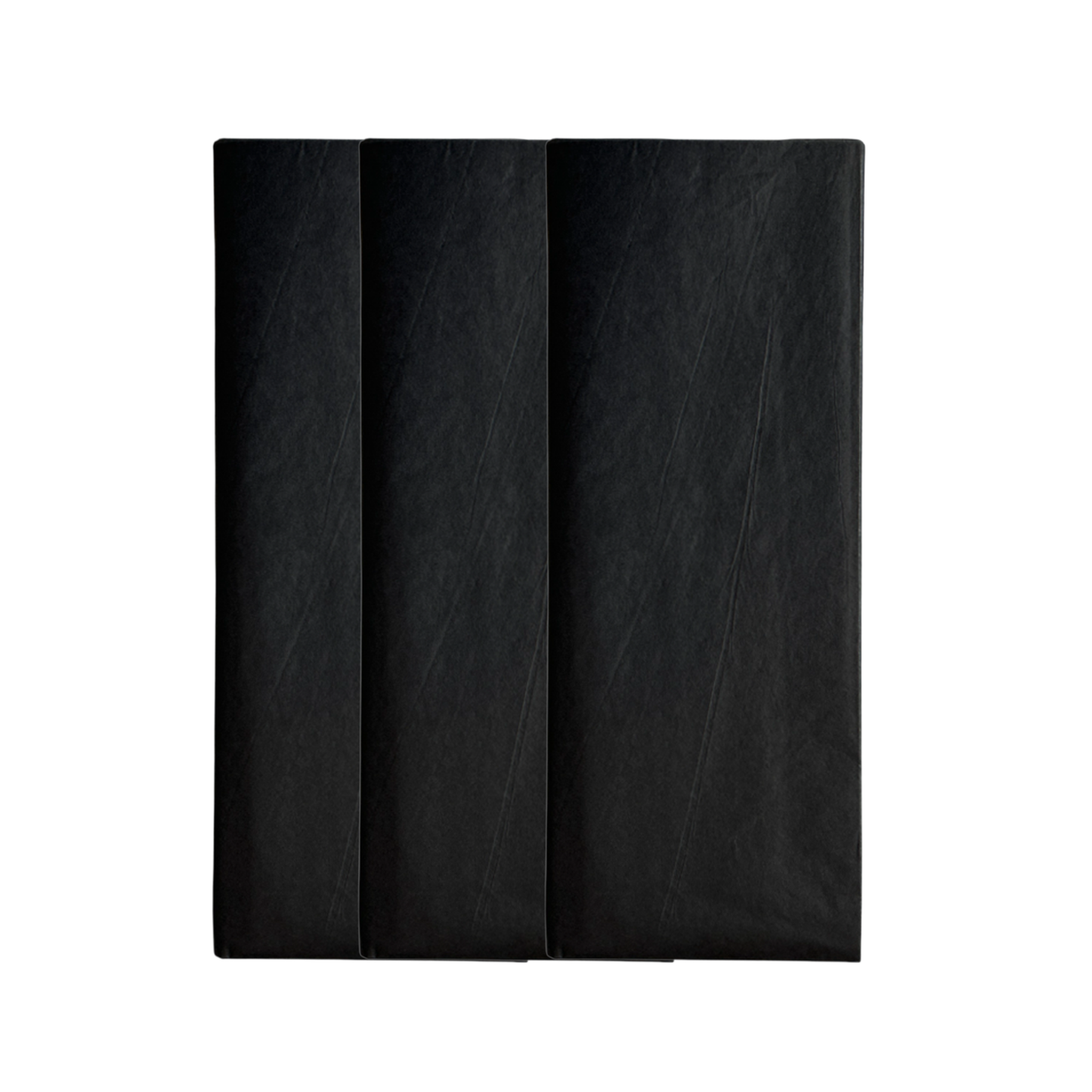 Pack of 800 Black Acid Free 50 x 70cm Tissue Paper Sheets