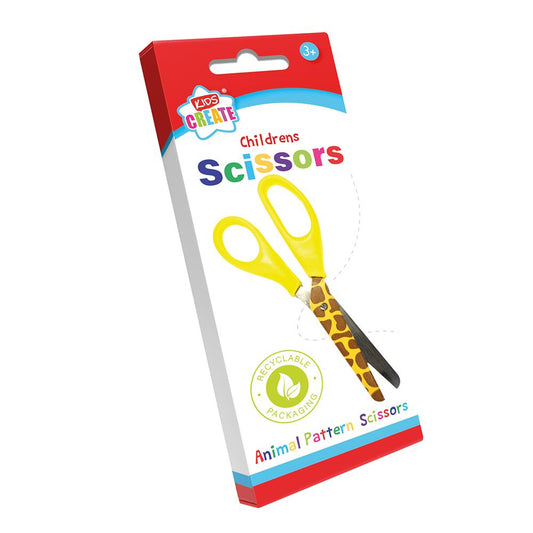 Children's Animal Pattern Scissors