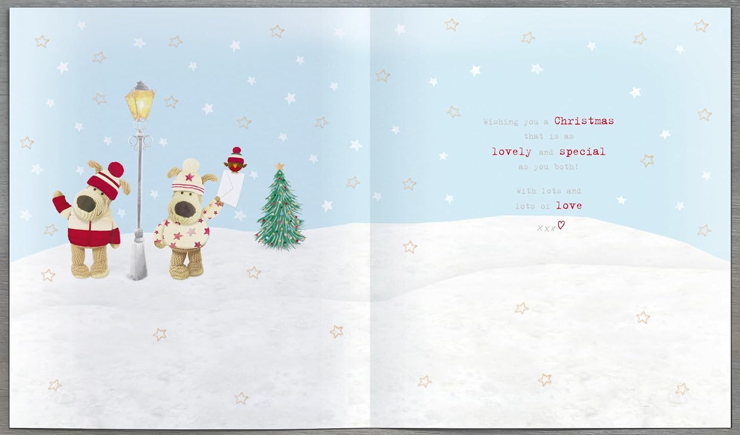 Boofle To Great Grandparents At Christmas Card
