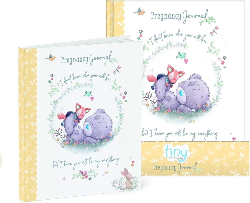 Me to You Pregnancy Journal Hardback Baby Book With Pregnancy Calendar Official Collection