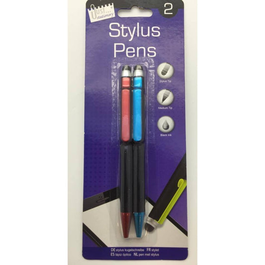 Just Stationery Pack of 2 Stylus Pens