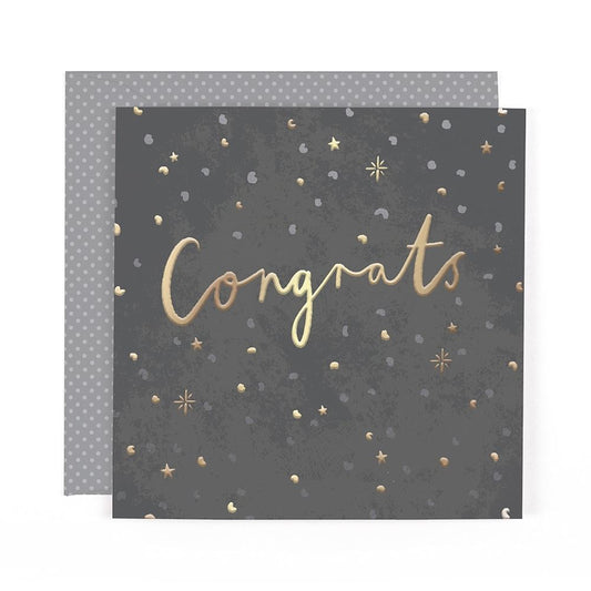 Stunning Luxury Foiled Well Done Congratulations Card