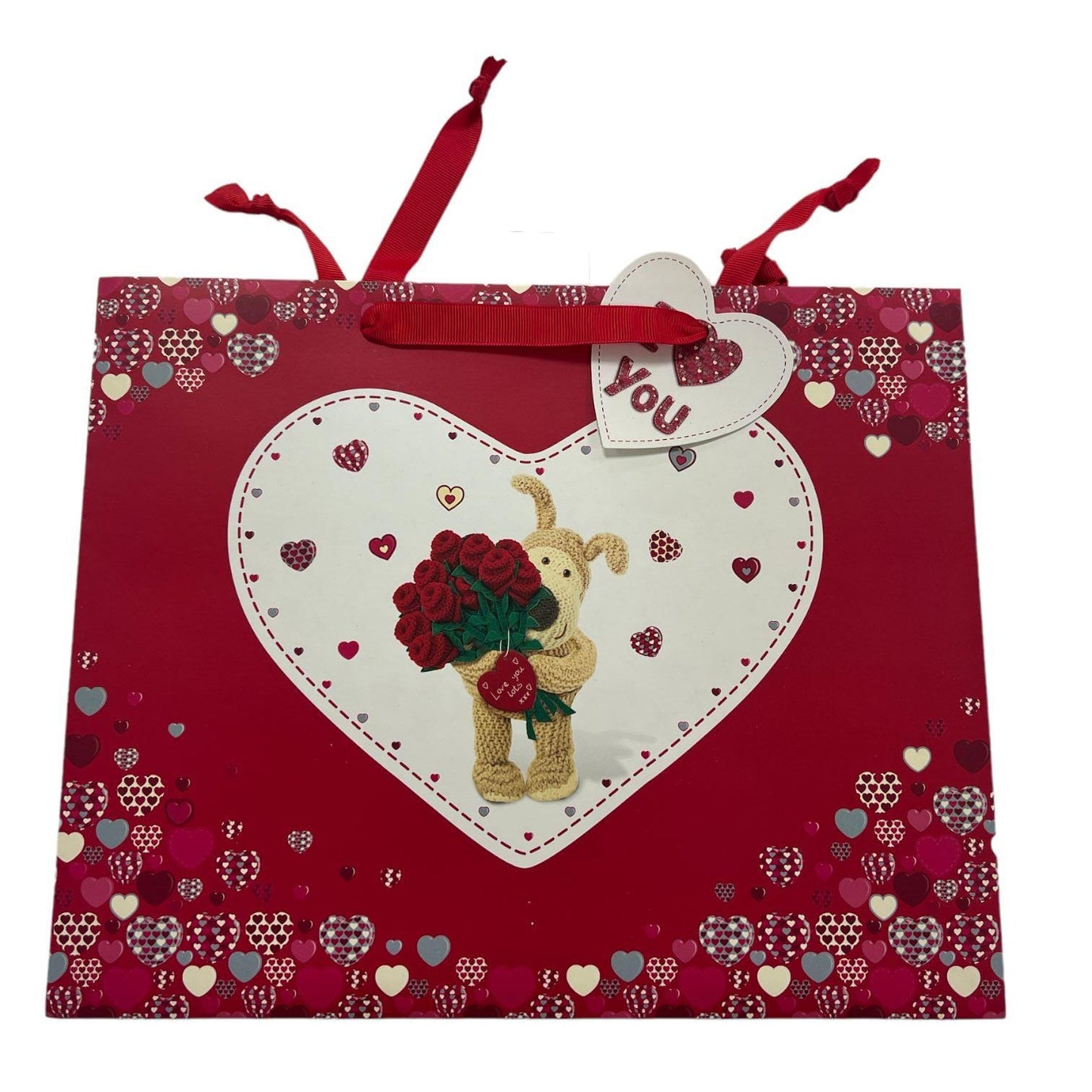 Boofle I Love You Large Valentine's Day Gift Bag