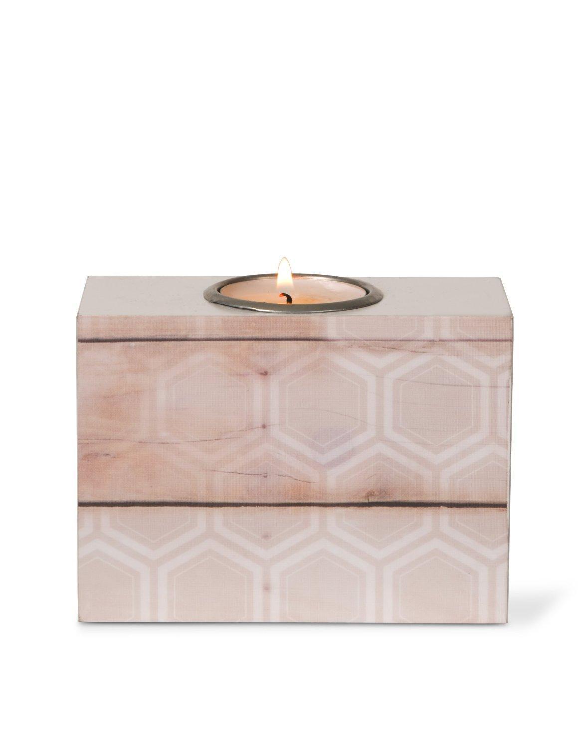 Simply Blessed Tea Light Holder, Radiant Reflections, 4-1/2 by 3-1/4-Inch Simply Blessed