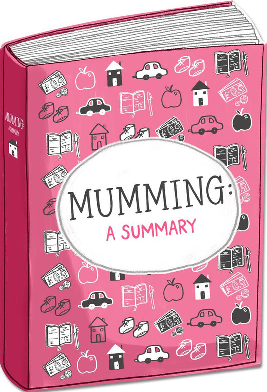 'Mumming A Summary' Book Style Mother's Day Card