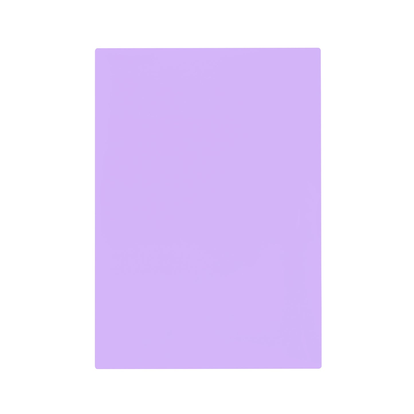 Pack of 8 A5 Plain Purple Dyslexia Overlay Reading Sheets – PET Material, Rounded Corners