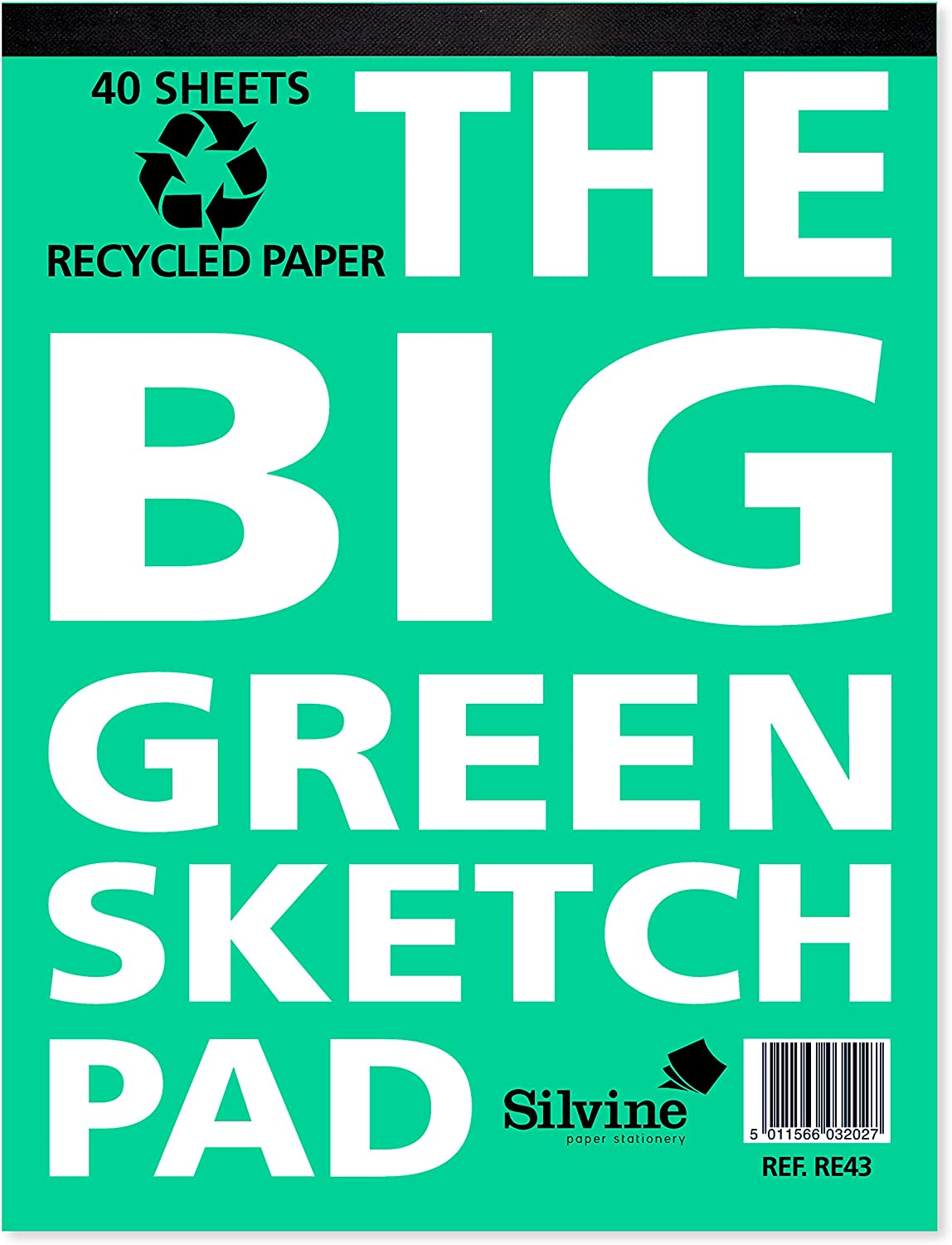 40 Sheets Big Green Sketch Pad