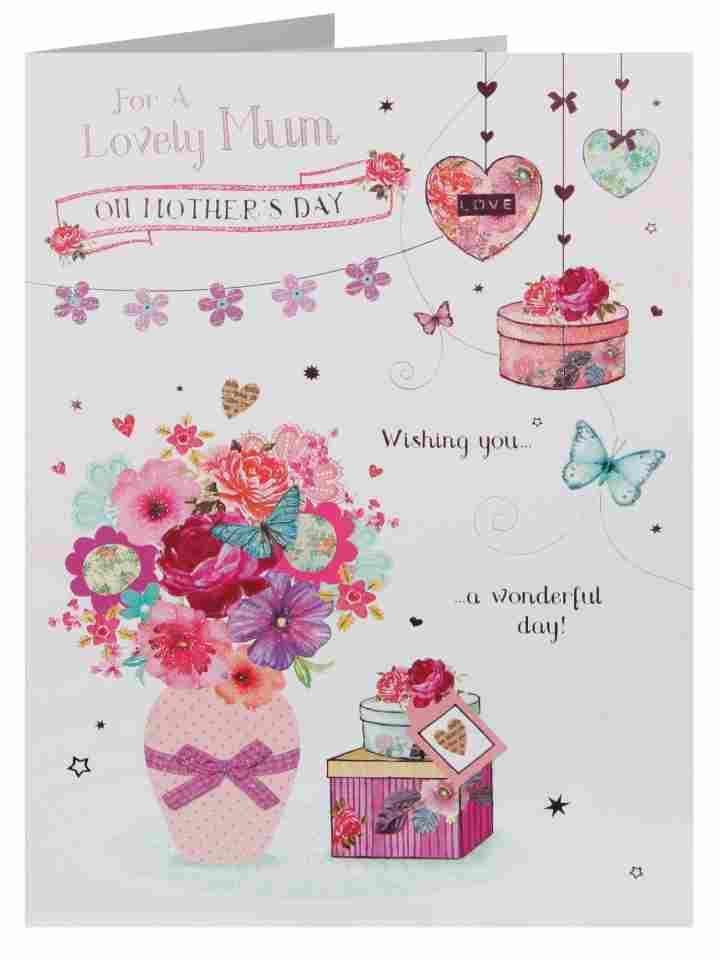 Lovely Mum Nice Verse Quality Mother's Day Greeting Card