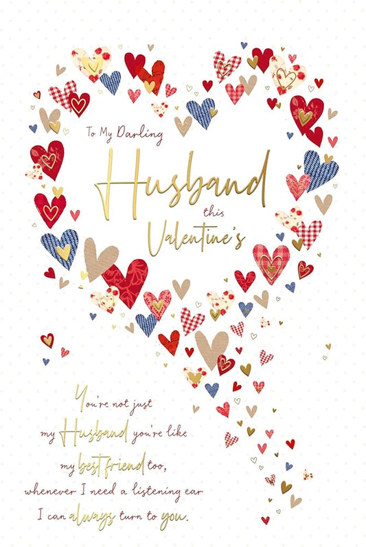 Heart Of Hearts Husband Valentine's Day Card