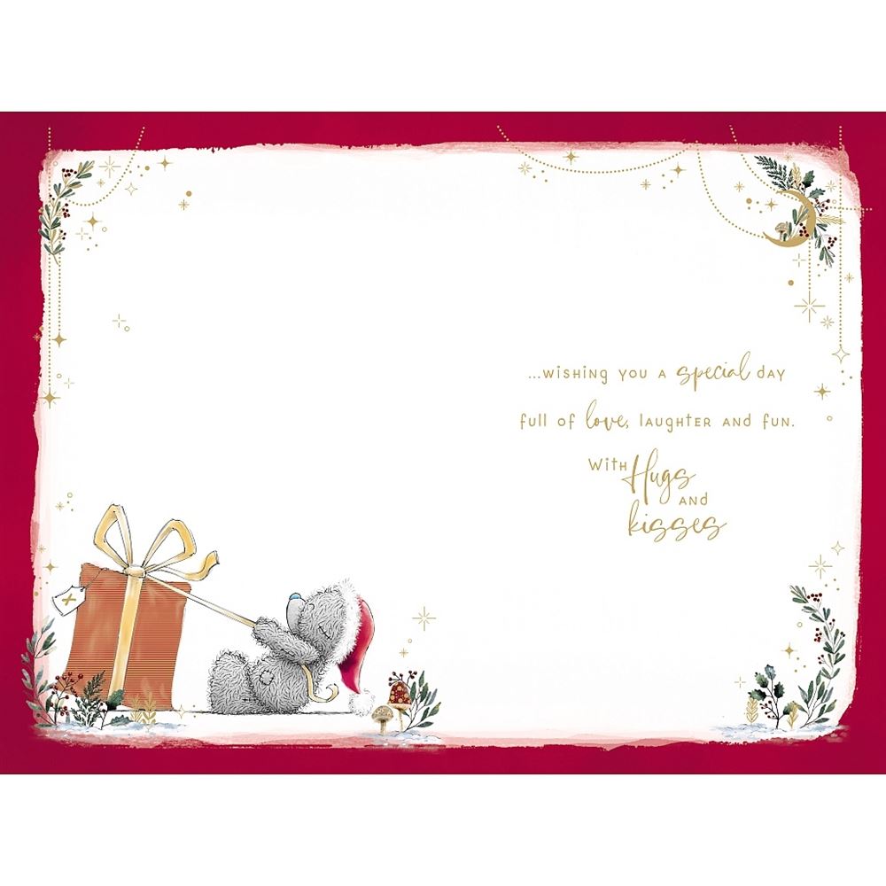 Bears Wrapping Gifts Storyboard Mum Christmas Card