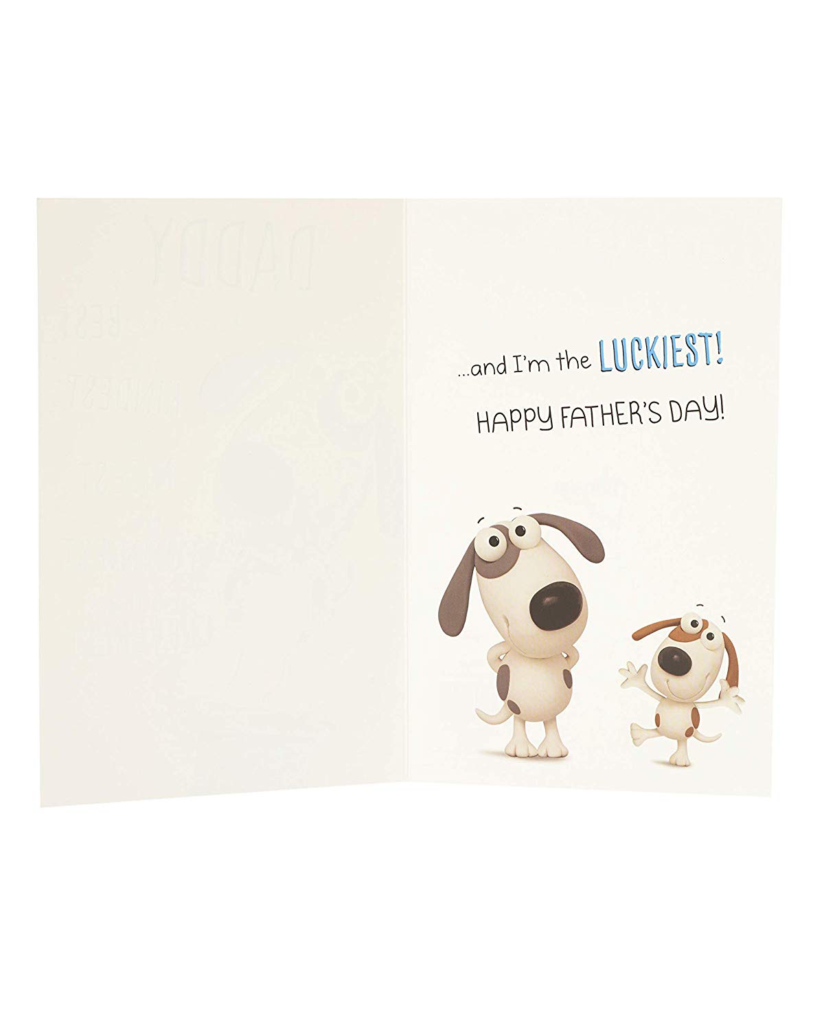 Daddy You're The Best Father's Day Card Humour