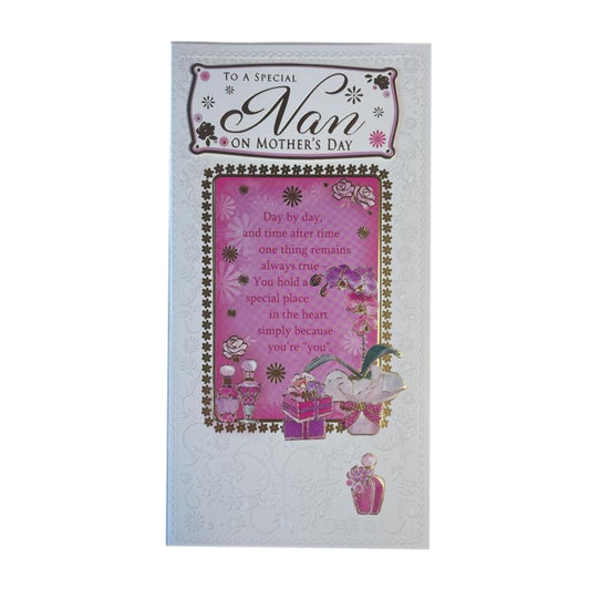 To Nan Hold A Special Place In Heart Mother's Day Card