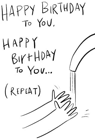 Humour Covid Lockdown Self-isolation Birthday Card 