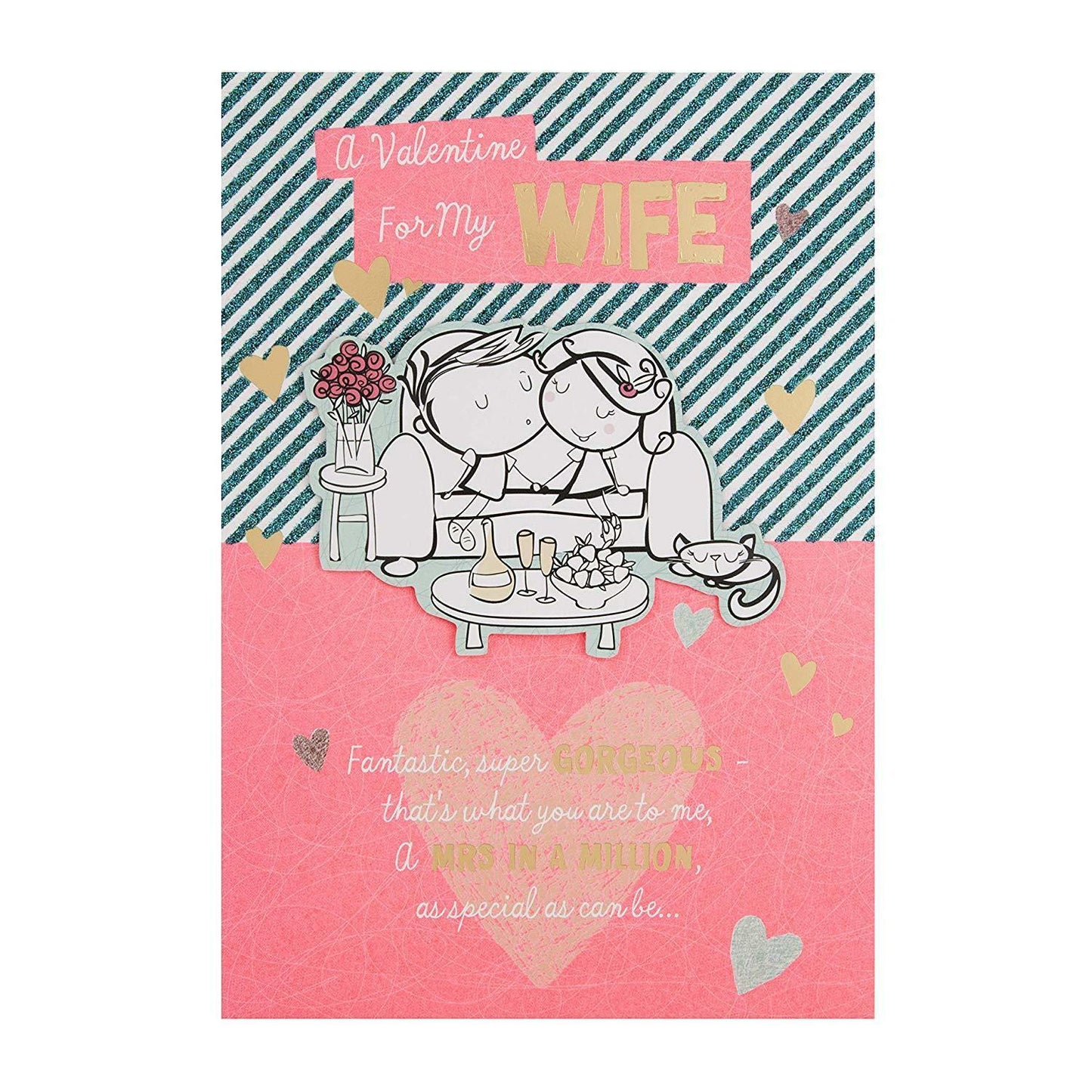 Hallmark Wife Valentine's Day Card 'Amazing Together'