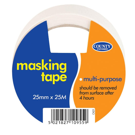 Multi-Purpose Masking Tape 25mm x 25m